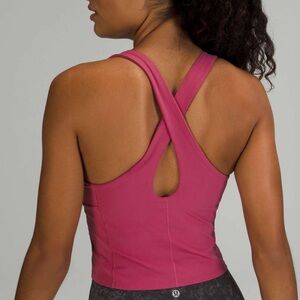 Lululemon Athletica pink lychee Tank Top